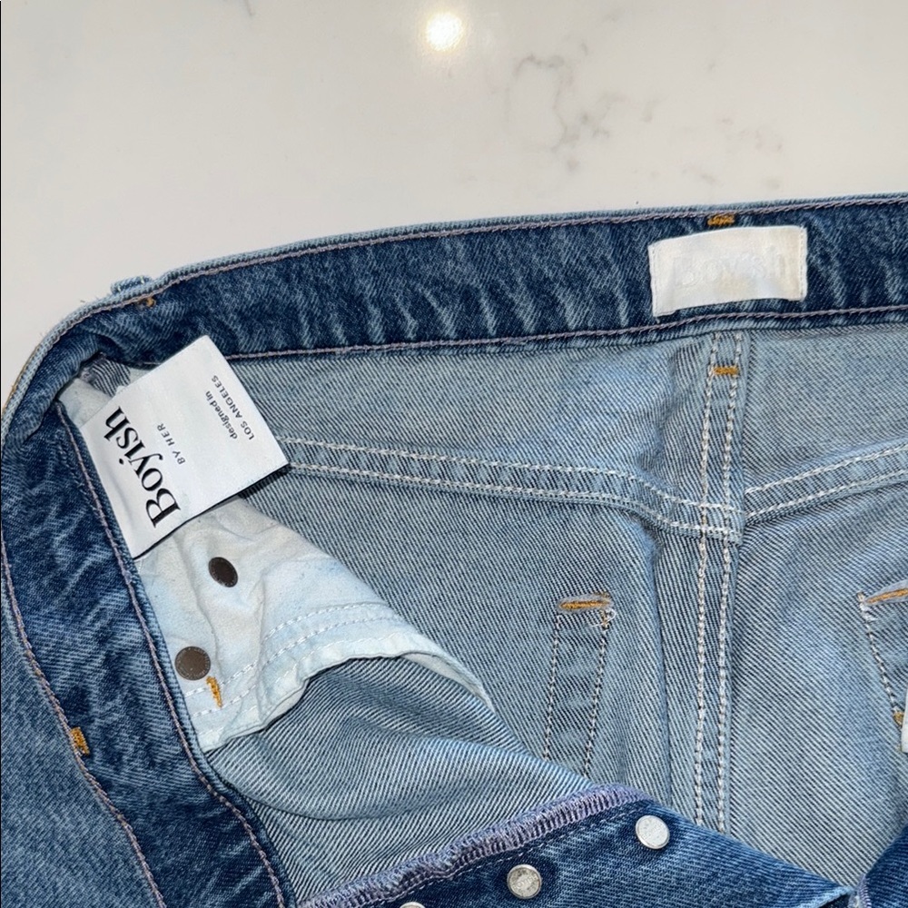 Boyish Blue High Rise Jeans - Picture 2 of 3